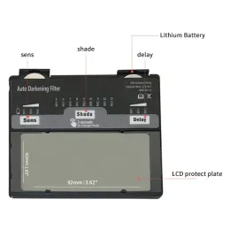 Máscara de soldagem a cor de cor verbosa/lente de soldagem/lente de soldagem/lente de soldagem/lente de soldagem/máscara para o olho Filtro/para a máquina de soldagem e ferramenta de corte de plasma