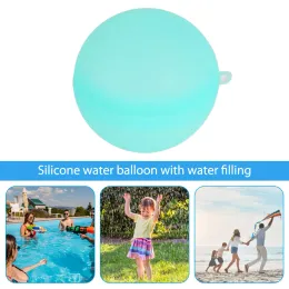 Palloncini d'acqua 24/12/10 Pack Balli spruzzabili riutilizzabili giocattoli bombe per bombe per acqua senza lattice giocattoli a riempimento di giocattoli per combattere i giochi di combattimento