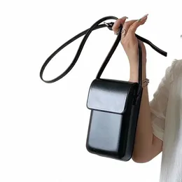 2024 Flap Crossbody Bags Women Mini Pu Leather Counter Counters وحقائب اليد للفتيات PEE Simple Solid Designer Bag N6NO#