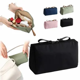 Su geçirmez büyük kapasiteli makyaj çantası birden çok renk DACR Seyahat Depolama Çantası Kısmi Kozmetik Çantalı Çanta Ruj Paketi E1DS#