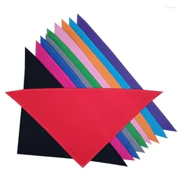 Dog Apparel 10pcs Plain Bandanas Puppy Bandana DIY Heat Transfer Pet Washable Blank For Small Medium Large Dogs Cat