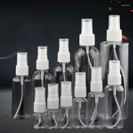 Storage Bottles Refillable Transparent Plastic Perfume Atomizer Mini Empty Spray Bottle Portable Travel Accessories