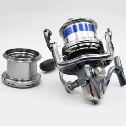 Reels Shimano Power Aero Spin Güç Dönen Balıkçılık Makarası Sörf Dökümü için 7+1bb Sörf Makarası Fırlatma Balıkçılık 19kg Güç 3.5: 1Ratio