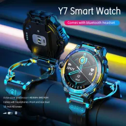 Smart Watch Y7 16GB/64GB TWS Headset GPS WiFi Positioning HR&BP