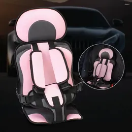 Capas de assento de carro almofada de bebê respirável ajustável almofada de carrinho macio tapete infantil com cinto de algodão por 9 meses a 12 anos de idade