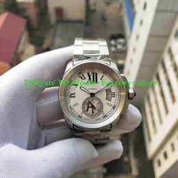 NEW Factory Pographs Series W7100015 Watch Stainless Steel Strap 2813 Automatic Movement Date Work 42MM Men's Sport Wrist 201a