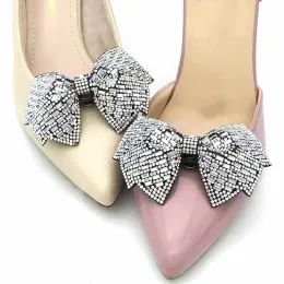 1 pc Cristallo Rhinestones Clip per scarpe da prua Manuale fai da te Fippelli con tacchi alti con i tacchi Accessori per donne da sposa da sposa