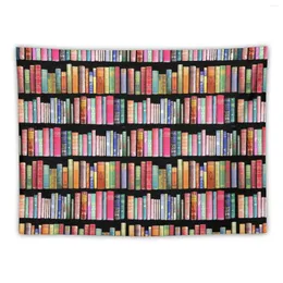 Arazzi Bookworms Delight / Biblioteca di libri antichi per arazzi da parete per bibliofili, decorazioni per il bagno