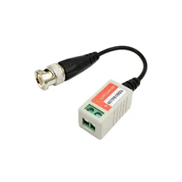 ANPWOO 4 6 PCS VIDEA Twisted Video Balun Transceiver ذكر BNC إلى CAT5 RJ45 UTP لـ CCTV AHD DVR Camera Camera System for AHD DVR Security Camera