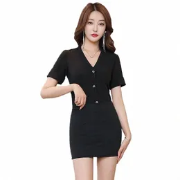 Uniforme estético Beleza Sal Esteticista Macacão Hotel Frt Desk Short-Sleeved Hip Saia Terno Sauna Pé Banho Massagem Roupas k3Av #