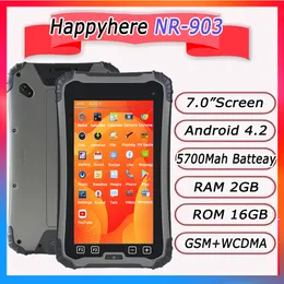 7.0 inch Cheap Android tablet smartphones unlocked IP67 waterproof shockproof Rugged 5700MHA battery mobile phone 3G WCDMA GSM