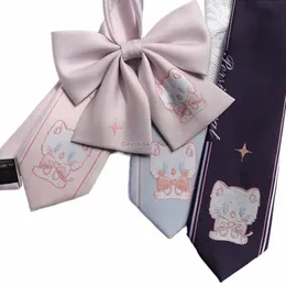 2024 NEW JK GIRL LOLITAユニフォームたわごとスウィートボウアコリー学校制服手作りの弓ブラウスJACQUARD COLLEGIATE BOW I73T＃