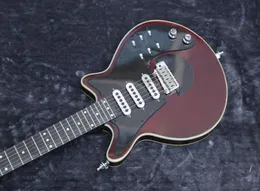 Drop BM01 Brian May Signature Cherry Electric Guitar Black Pickguard Tremolo Bridge6968518