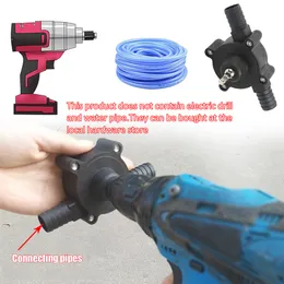 Household Portable Electric Mini Drill Pump Diesel Oil Fluid Water Pump Fish Pond Aquarium Water Pump Tank Fountain Outdoor Tool