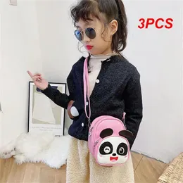 Sacos de armazenamento 3 pcs moeda bolsa feminina mini estudante coreano bonito fivela saco dos desenhos animados silicone pequena mudança viajando