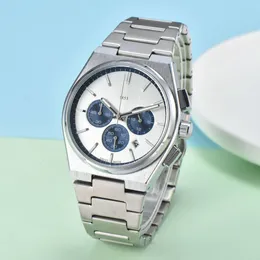 Męskie damskie Tissotitys 1853 Watch Designer Luksusowy ruch kwarcowy zegarki w rozmiarze 42 mm Sapphire Sapphire Orologio Men PRX Wristwatches #0101