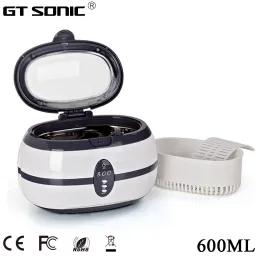 GTSONIC Ultraschall sauberer Bad 600ml 35W 40 kHz für Jewelly Watch Rings Gläser Maniküre Nagelsteine Schneider