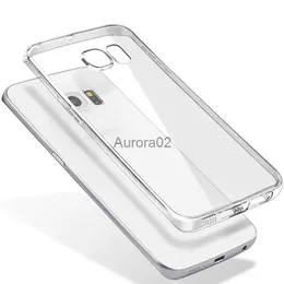 携帯電話のケースSamsung Galaxy S8 S9 Plus S6 S7 Edge J1 J3 J5 J7 A3 A5 A7 2016 2017 Cover Coque YQ240330の携帯電話の透明なソフトTPUケース