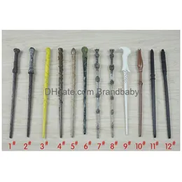 Magic Props 42 Styles Vintage Magic Wand Party مع مربع الهدايا XMAS Halloween Cosplay Gifts Drop Deliver Dhzgt DHK6G