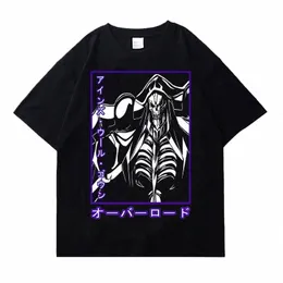 Japonês Anime Overlord Impressão gráfica T Shirt Vintage Fi Plus Size Cott Crew Neck manga curta T Shirt Mulheres Homens q1gi #