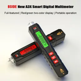 Bside Smart Digital Multimeter Pen Type Multitester True RMS Voltmeter DC AC Spänningskapacitans Ohm Hz Diode NCV LIVE TESTER