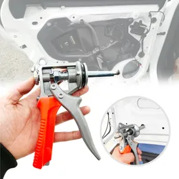 Strumento per la riparazione di ammaccature auto, pinza a foro piatto, pinza per rifinitura, accessori in metallo 240322