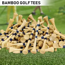 Pacchetto di magliette da golf in bambù di 50, opzioni a quattro dimensioni (3-1/4 ", 2-3/4", 2-1/8 ", 1-1/2" disponibili)-Biodegradable, magliette da golf stabili