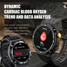 Canmixs smartwatch Bluetooth Calling smartwatch battito cardiaco di ossigeno sonno monitor vocale orologio sportivo per uomini donne