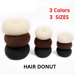 Roller für Haare Bagel Donut Haarstyling Lockenhaarbrötchen für elegante Frauen Magic Hair Donut Clips Haarstyling Tool