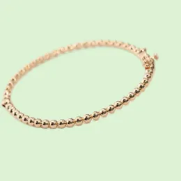 Bracciale vintage di design perlee braccialetto di gioielli alla moda donna braccialetti con ciondoli di perline eleganti di alta qualità regalo di coppia per il giorno di Natale zh211 E4