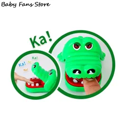 Brinquedos crocodilos de crocodilo brinquedos assustadores para crianças chaveiro criativo Chaves Funny PRÁTICA PLACA PRÁTICA JULIGADOR DE TILE