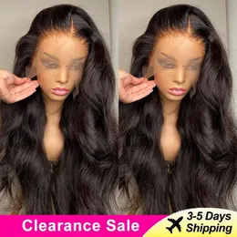 13X4 Lace Frontal Wigs 30 34Inch Body Wave Lace Front Wig 180% Brazilian Transparent 360 Lace Frontal Human Hair Wigs for Women
