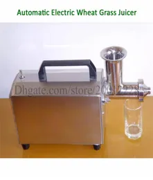 Automatisk elektrisk vete gräs juicer rostfritt stål juice extraktor vetegräs squeezer juicing maskin 220v 110v helt ny high5469040