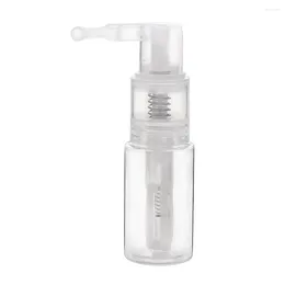 Bottiglie di stoccaggio Dispenser per bottiglie spray per polvere secca Contenitore riutilizzabile Spruzzatore di plastica vuoto