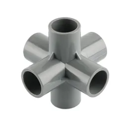 1pc 20/25/32mm 3/4/5/5/6-Vie a 6 vie PVC Connector Acqua Confilazioni dei tubi dell'acqua Connettori di plastica fai-da-te giunti di plastica fai-da-te