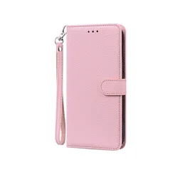 Factory Outlet Leather Phone Cover for Samsung Galaxy Note10 Pro Note20 Ultra A5 A6 A7 A8 J4 J5 J6 J7 J8 Kickstand Card Pocket Soft TPU Case with Retail Package