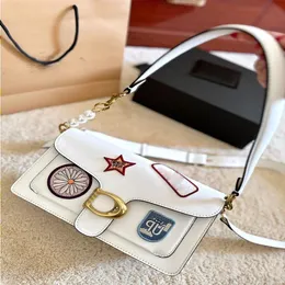 2023 BRAND CROSS Body Women Bag for Mirror Quality Vishury Designer Bags Lady Leather Female Fashion Trendy Crossbody Tabby Girl Dusty Buae