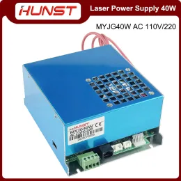 Huntt Myjg-40W Laser Power Power Supply 110 В/220 В с LCD-портом-генератором для лазерной лазерной гравирующей машины 40 Вт