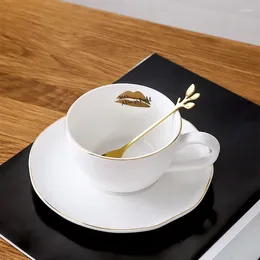 マグカップPynomwan Light Luxury Coffee Cup Set insクリエイティブオフィスアフタヌーンティーホームオート