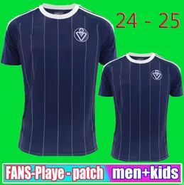 2024 Girondins de Bordeaux Maillot Badji Maglie da calcio a casa 24 25 Versione di fan giocatore di casa Bakwa Badji Josh Maja Mwanga Shirt da calcio