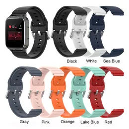 Banda di orologi in silicone da 19 mm per Umidigi Uwatch 3/ UWatch GT/ ID205L ID205U ID205S Smartwatch Sport Sport Sostituzione Wristband