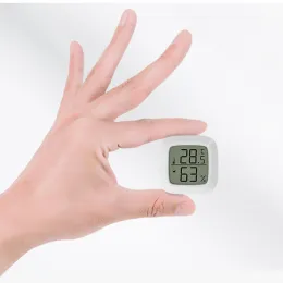 Mini LCD Digital Thermo-Hygrometr Przyrządy pomiaru temperatury temperatury i miernik wilgotności z ssą magnetyczną