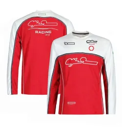Abbigliamento F1 Racing Suit 2023 New Team Crew Neck Maglietta da uomo con la stessa maglietta personalizzata