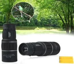 16 x 52 Çift Focus Monoküler Spotting Telescop Zoom Optik Lens Binoküler Kaplama Lensleri Avcılık Optik Kapsam Telefon Klip60055119391037