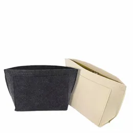 Love Insert Insert Lining Cosmetic Bag fits for lgchamp ، حقيبة دعم حقيبة اليد منظمات الماكياج y1av#