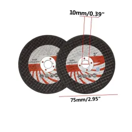 5pcs Mini Cutting Disc Circular Resin Grinding Wheel 75mm Diameter 10mm Bore Grinding Disc Diamond Saw Blade For Angle Grinder