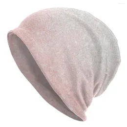 Basker silver och rosa glitter ombre lyxskallies mössa hatt höst vinter skid män kvinnor kepsar vuxen vår varm bonnet stickad