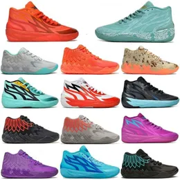 Scarpe da basket da uomo autentiche 1 Lamelo Ball Mb.01 Nero Blast City All Blue Rick e Morty Galaxy Scarpe sportive da tennis Scarpe da ginnastica 36-46