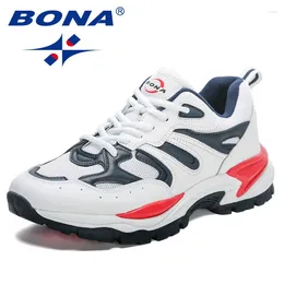 Casual Shoes Bona 2024 Designers Trendy Sneakers Technology High Quality Running For Men Wear-Resistent Sports Jogging Man