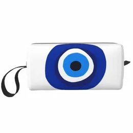 travel Greek Turkish Evil Eye Toiletry Bag Mediterranean Style Cosmetic Makeup Organizer for Women Beauty Storage Dopp Kit Box k5MP#